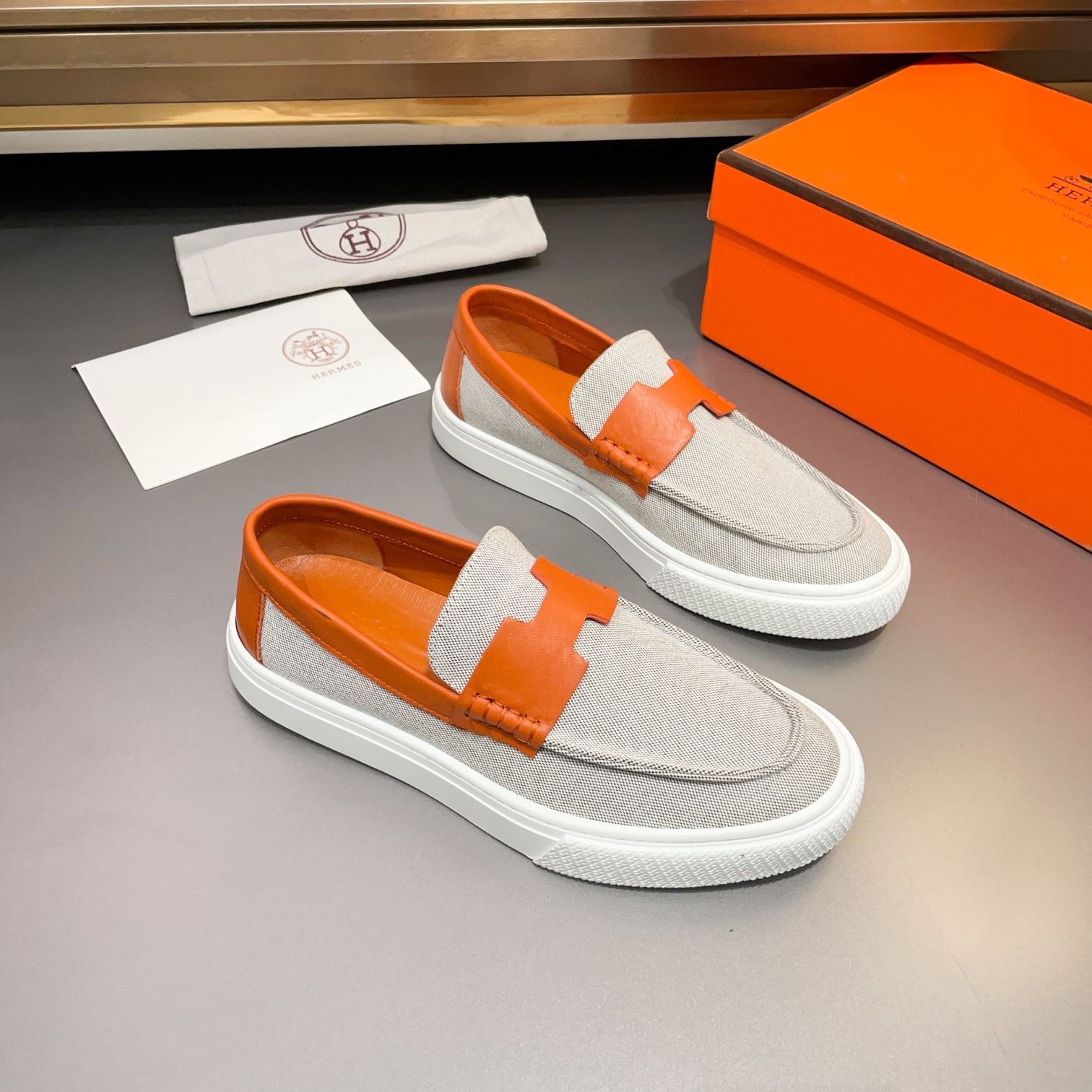 Hermes Low Shoes